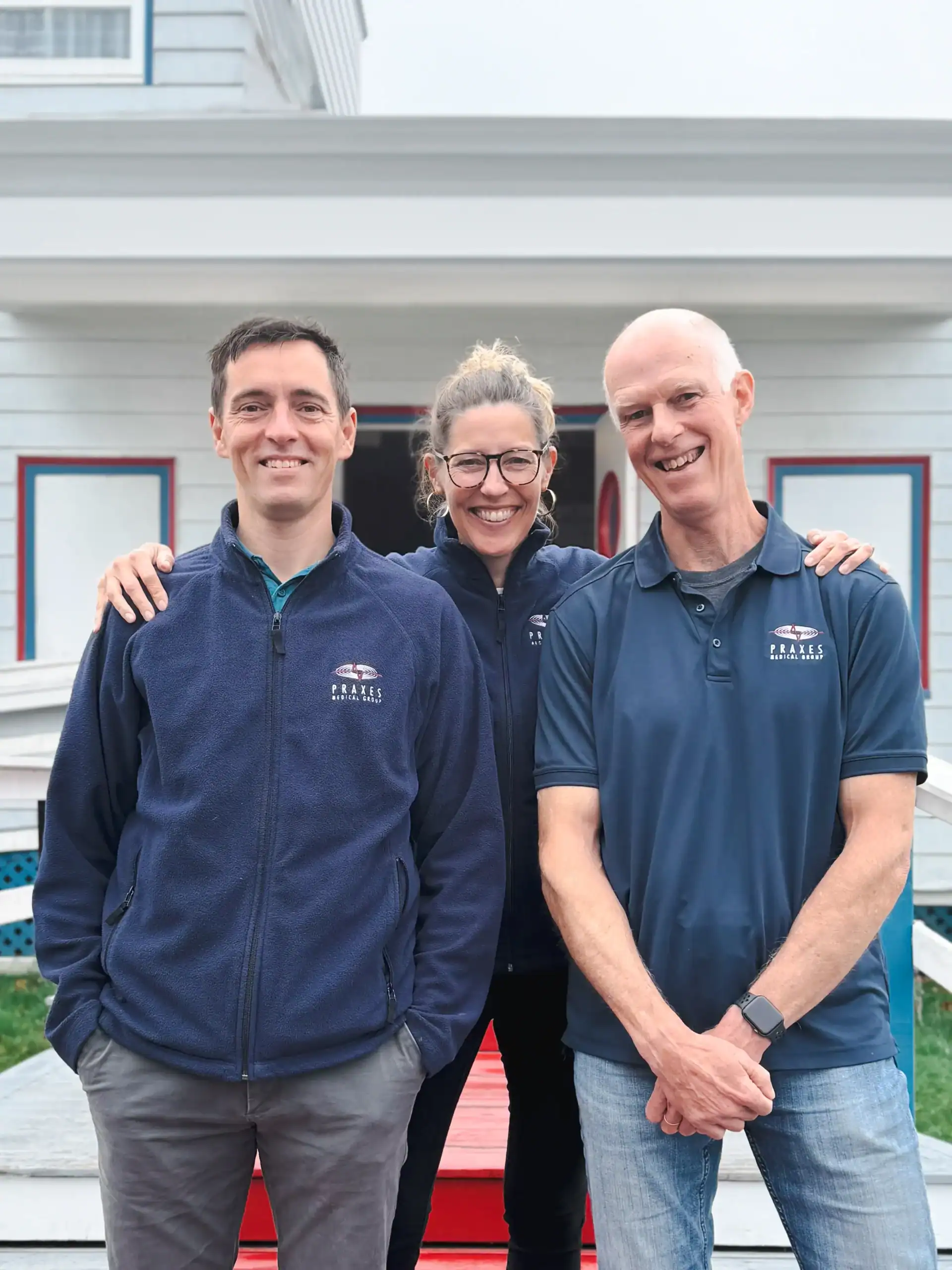 The PRAXES medical director team specializing in emergency telemedicine services